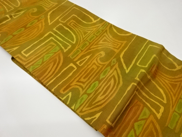 JAPANESE NAGOYA OBI / WOVEN ABSTRACT